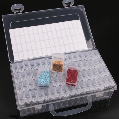 5D DIY Diamond Painting Tools Accessories Storage Box Container