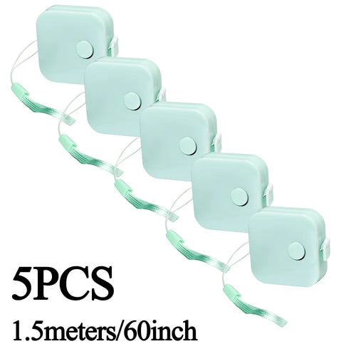 1.5M Portable Tape Measure Small Jewelry measurement Ruler for Weight