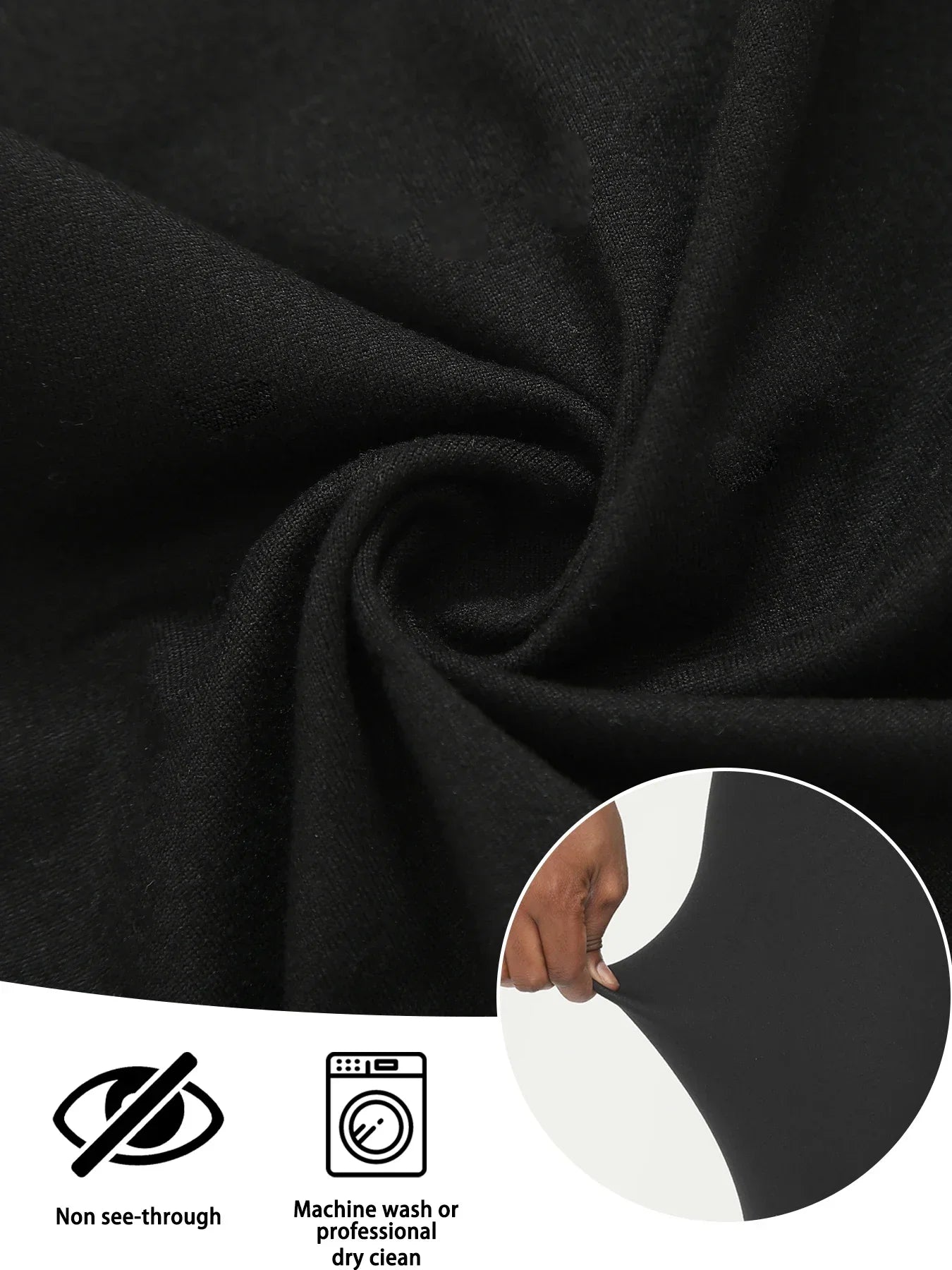 Women's Super Soft Leggings High Waisted Tummy Control No See Through