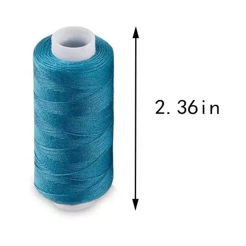 24 Color Sewing Thread 100 Polyester Yarn Sewing Thread Roll Machine