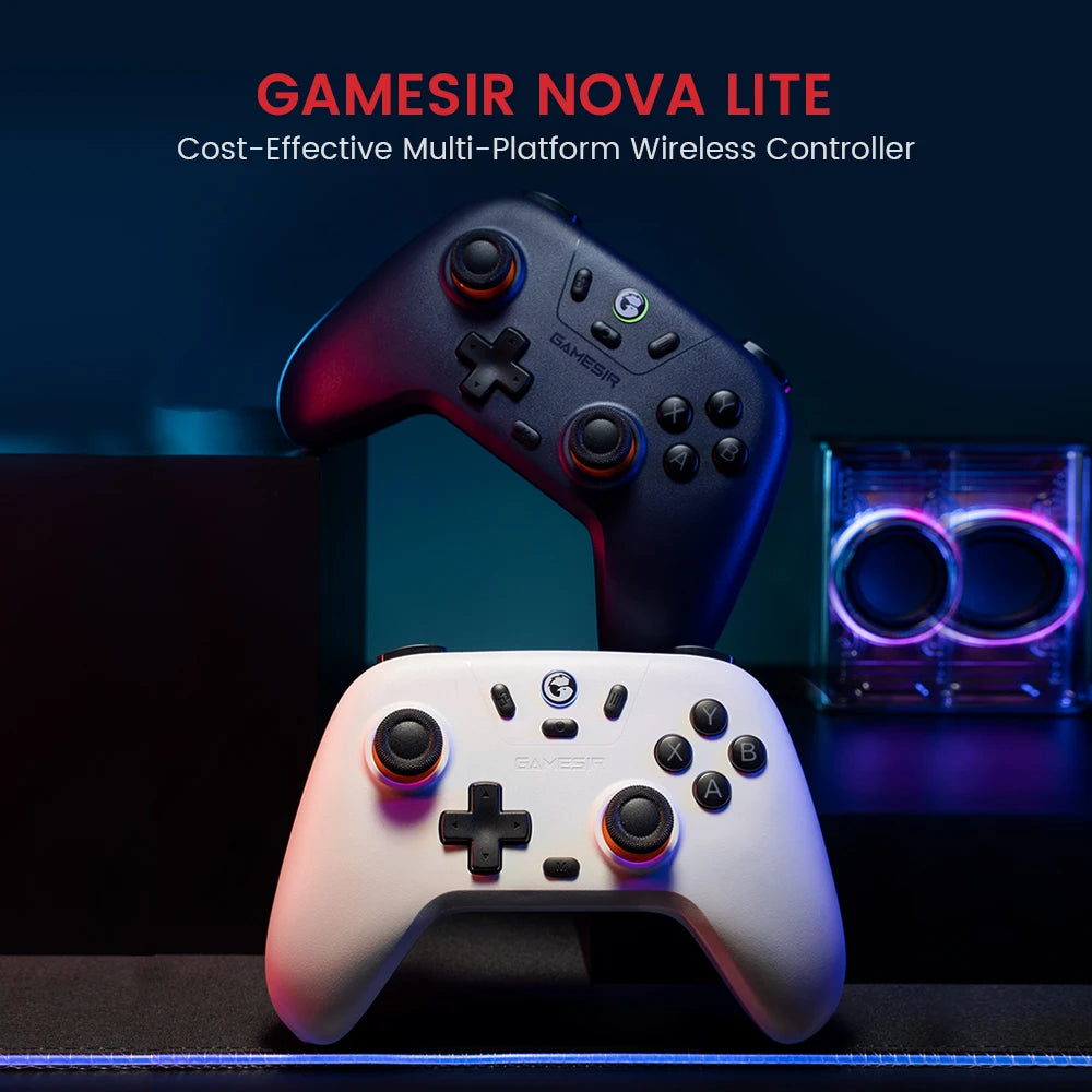 GameSir Nova Lite Wireless Gamepad Controller with Bluetooth, Dongle,
