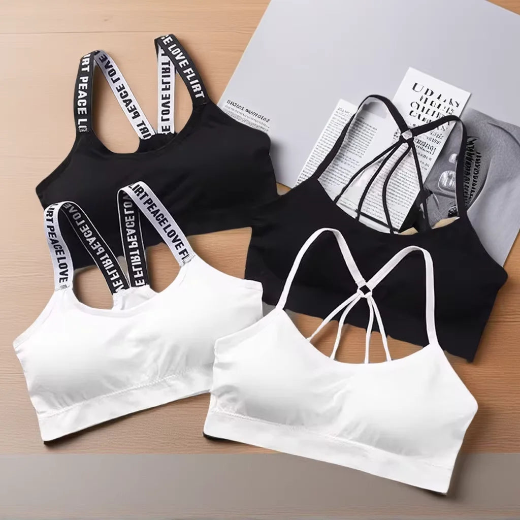 Breathable Sexy Seamless Top Women Sports Bra High Impact For Gym