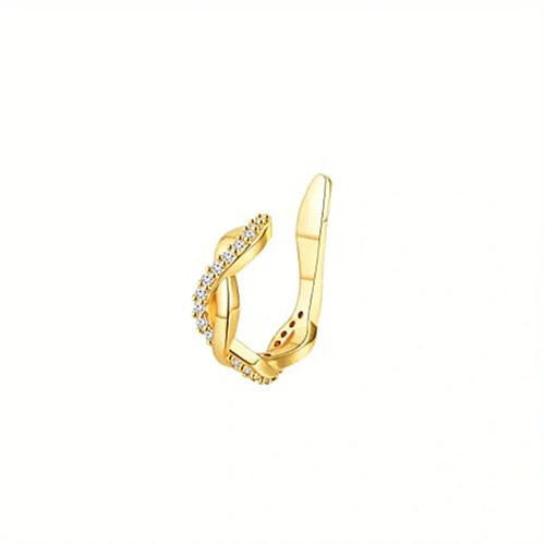 1Pc Hot Sale Cute Metal Leaf Earcuff Clips On Earring for Women Girls,