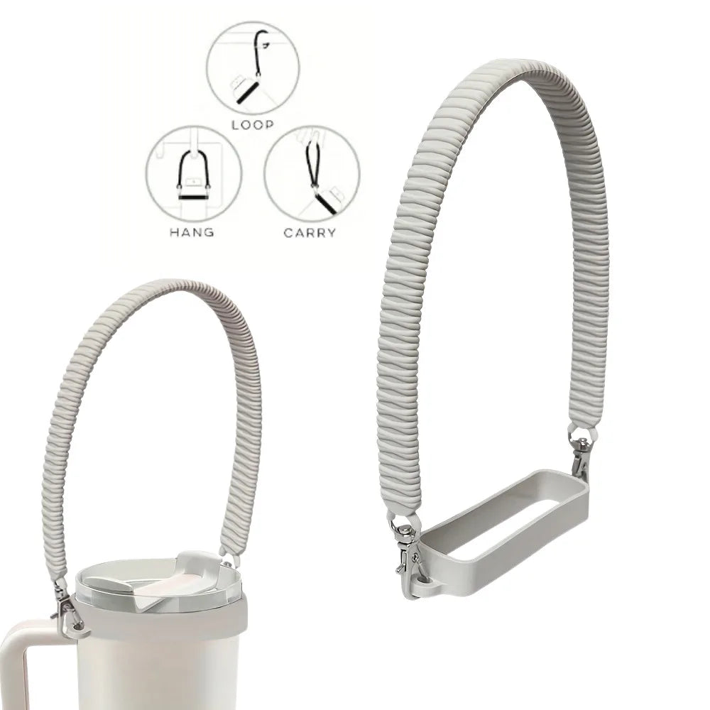 Water Bottle Handle Water Bottle Sling Carrier Holder Strap Soft