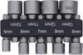 9pcs/set 5mm-13mm Hex Sockets Sleeve Nozzles Nut Driver Set