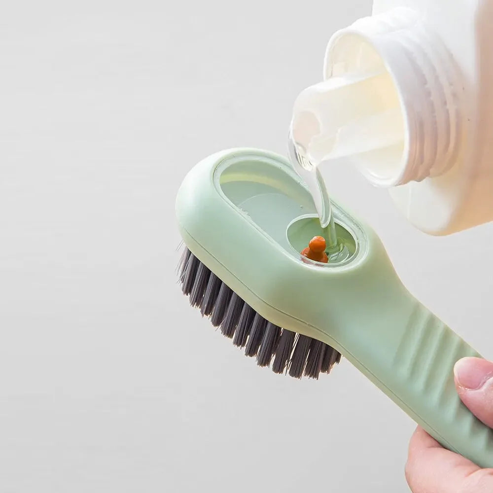 Multifunction Cleaning Shoe Brush Soft Automatic Liquid Shoe Brush