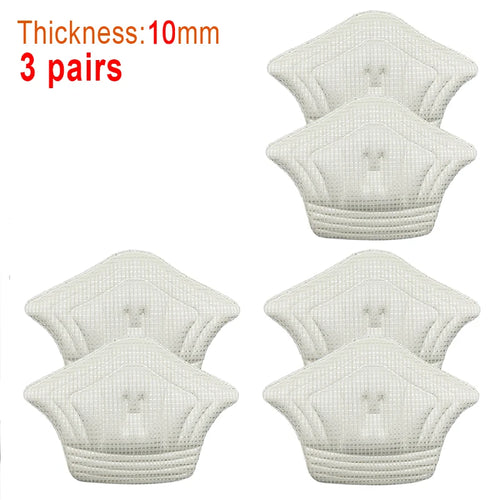 3pair/6pcs Insoles Patch Heel Pads for Sport Shoes Back Sticker
