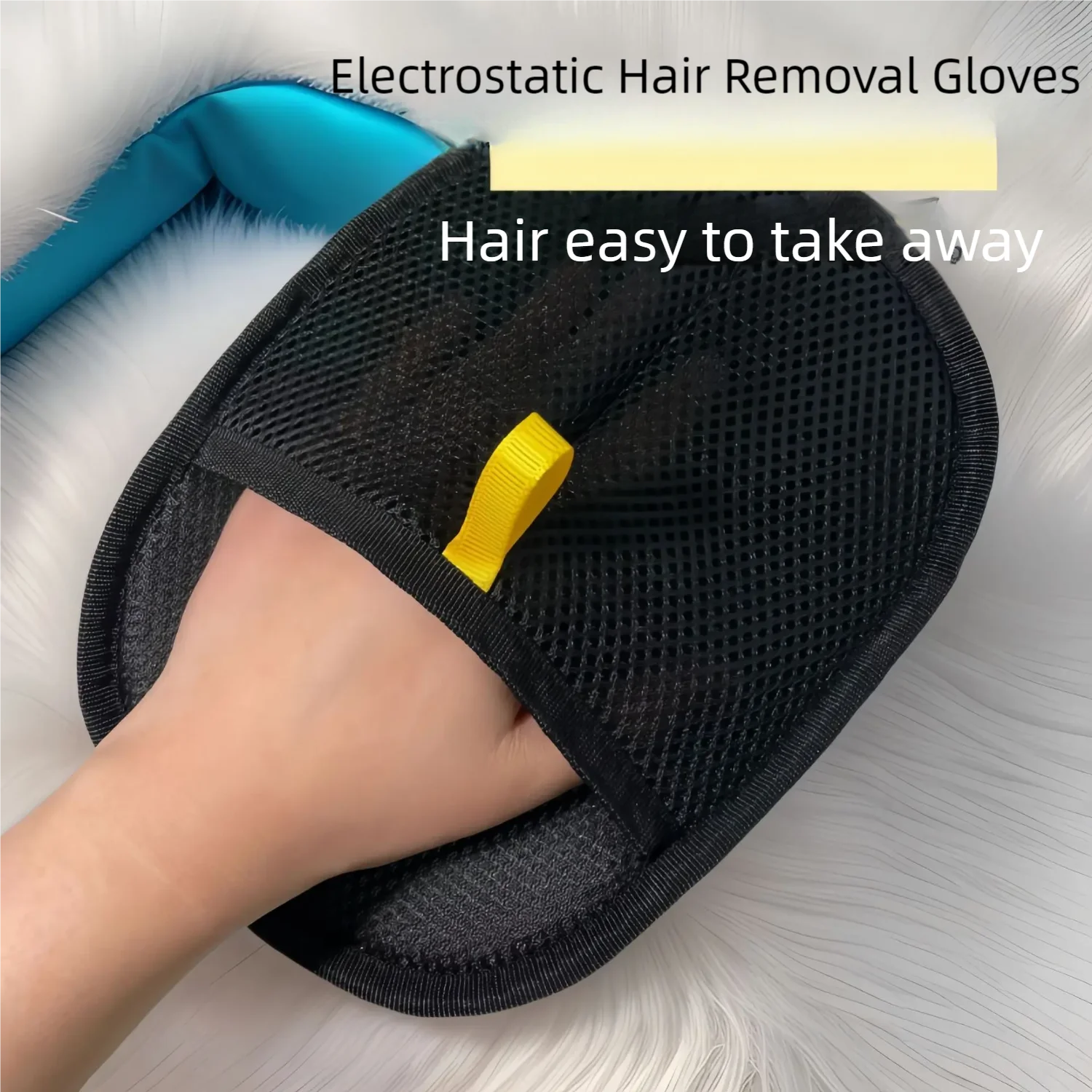 Pet Electrostatic Hair Removal Gloves Dog Cat Hair Removal Brush