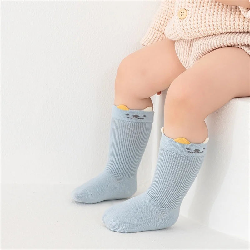 3Pairs/set Newborn Baby Socks For Girls Boys High Quality Cotton