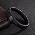 1PC Men's and Women's Fashion Trend Leather Weaving Rope Bracelet