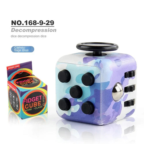 New Antistress Fidget Compression Sensory  New Novelty Magic Dice Toys