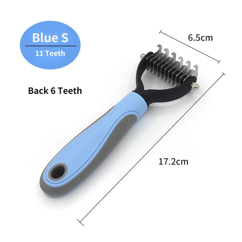 Professional Pet Deshedding Brush Dog Hair Remover Pet Fur Knot Cutter