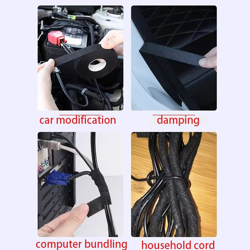 15 Meter Heat-resistant Flame Retardant Tape Coroplast Adhesive Cloth