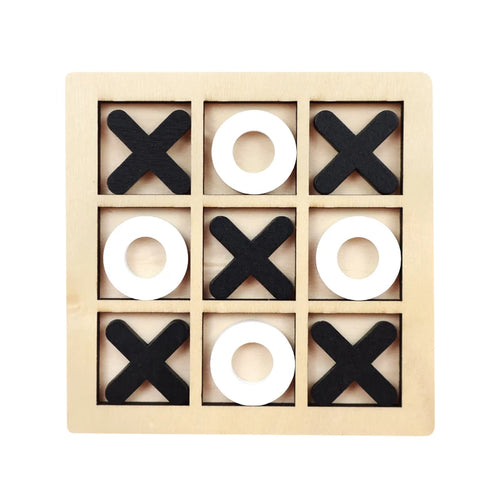 Montessori Play Game Wooden Toy Mini Chess Interaction Puzzle Training