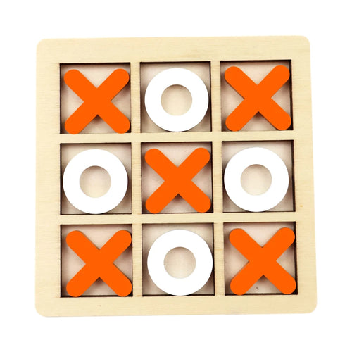 Montessori Play Game Wooden Toy Mini Chess Interaction Puzzle Training