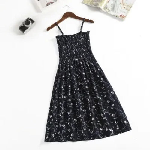 Summer Chiffon Camisole Sleeveless Dress Women Mini Dresses Fashion
