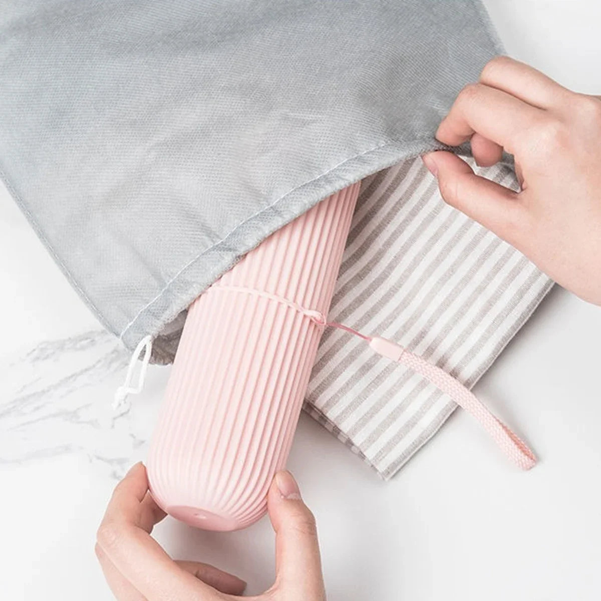 Portable Toothpaste Toothbrush Protect Holder Case Travel Camping