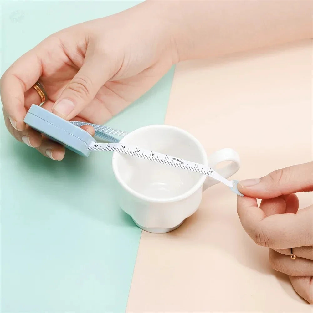 1.5M Portable Tape Measure Small Jewelry measurement Ruler for Weight
