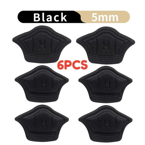 6Pcs Heel Insoles for Feet Patch Heel Pads for Sports Shoes Adjustable