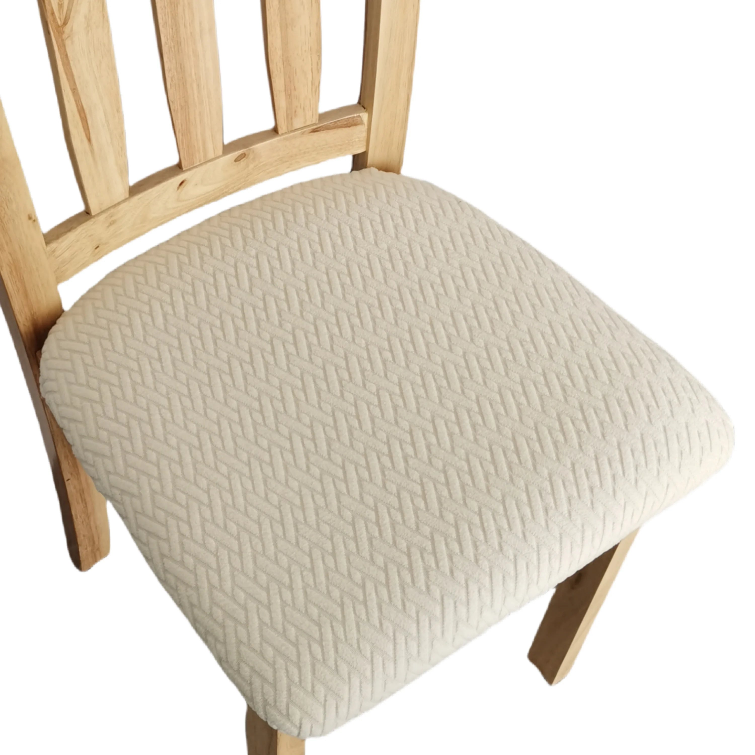 Thickened chair cover, solid-color chair seat cushion cover suitable