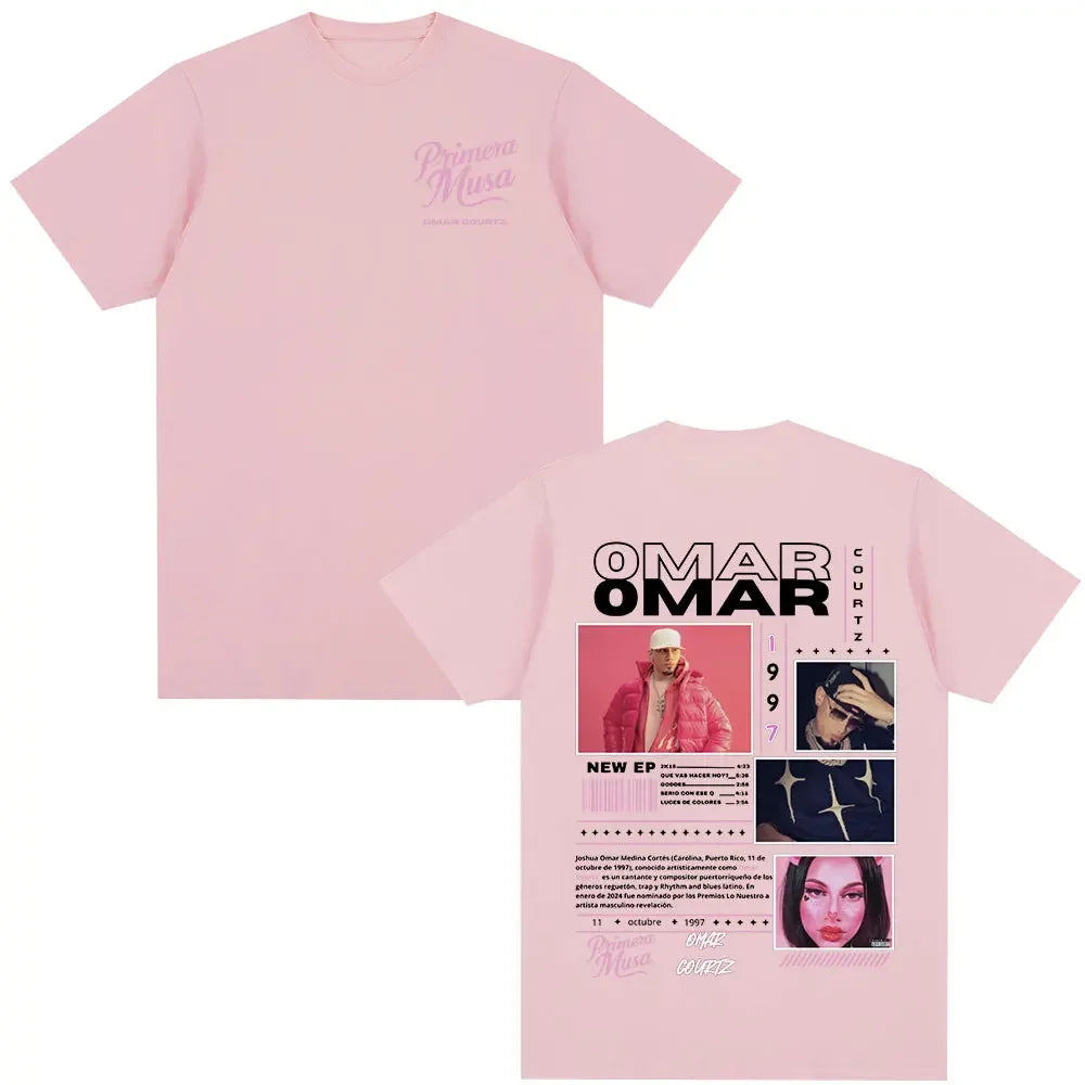 Omar Courtz Primera Musa Album Tour Merch T Shirt Men Women Clothing