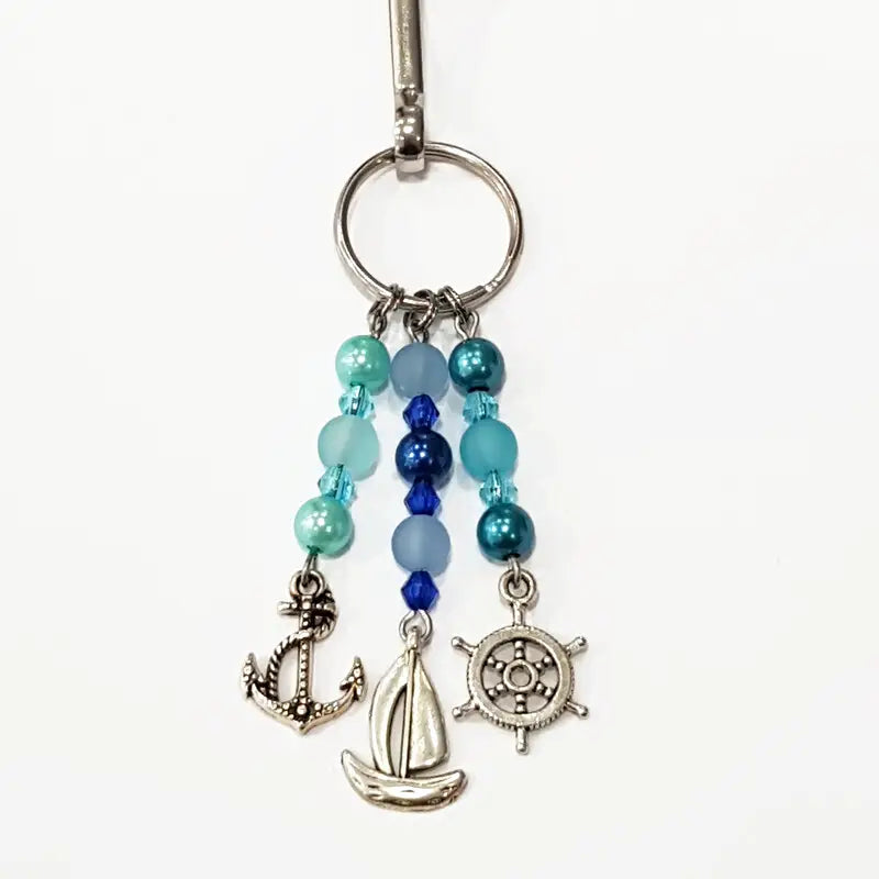 Porte-clés perles et breloques / Keychain beads and charms