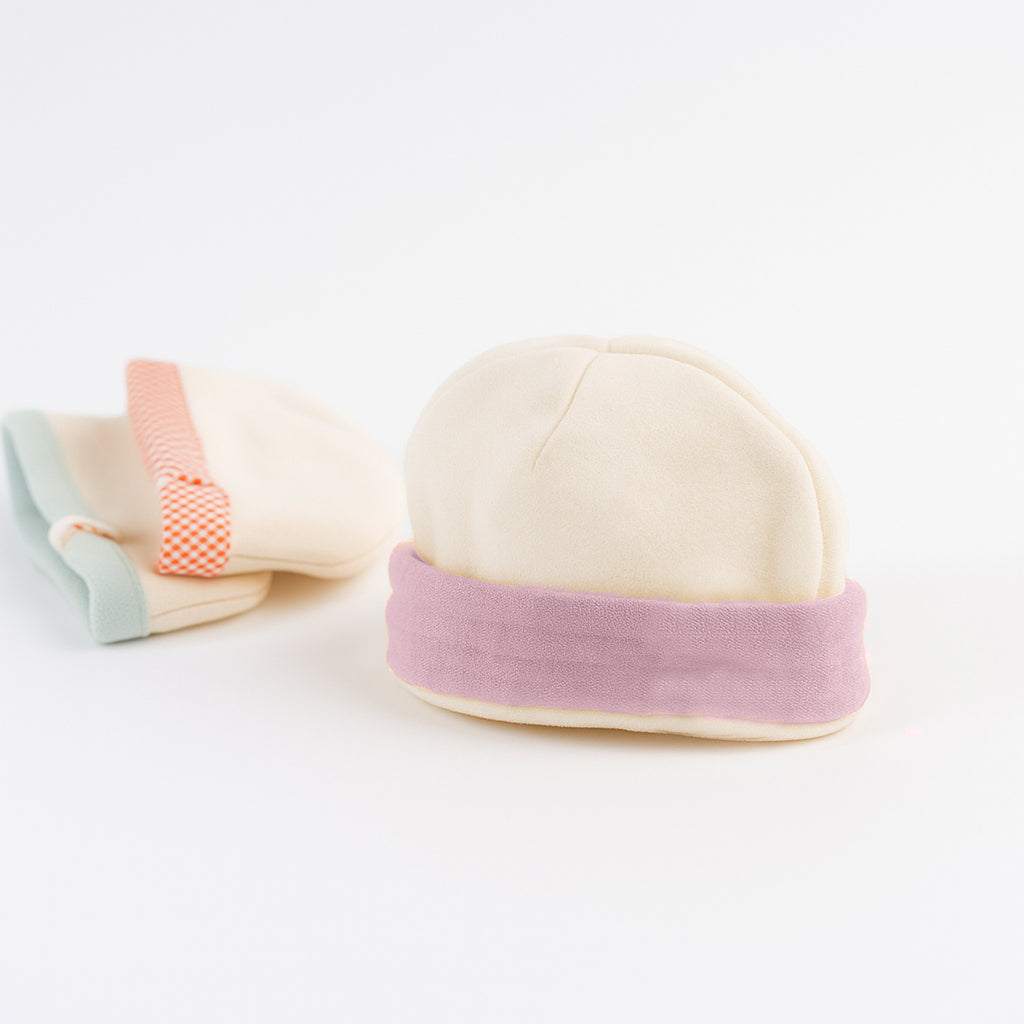 Newborn Hat in Organic Cotton - Pink