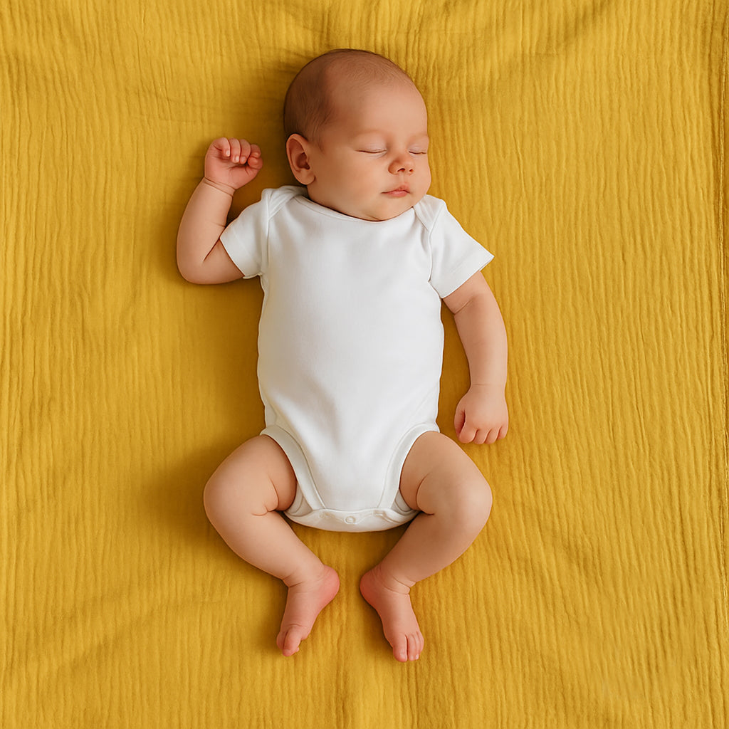 Maxi Organic Cotton Swaddles - Honey